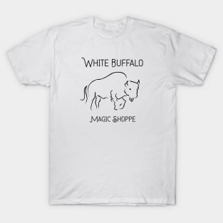 White Buffalo black letters T-Shirt